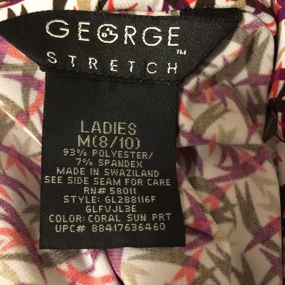George stretch ladies medium 8 / 10 Sleeveless top - Picture 3 of 3